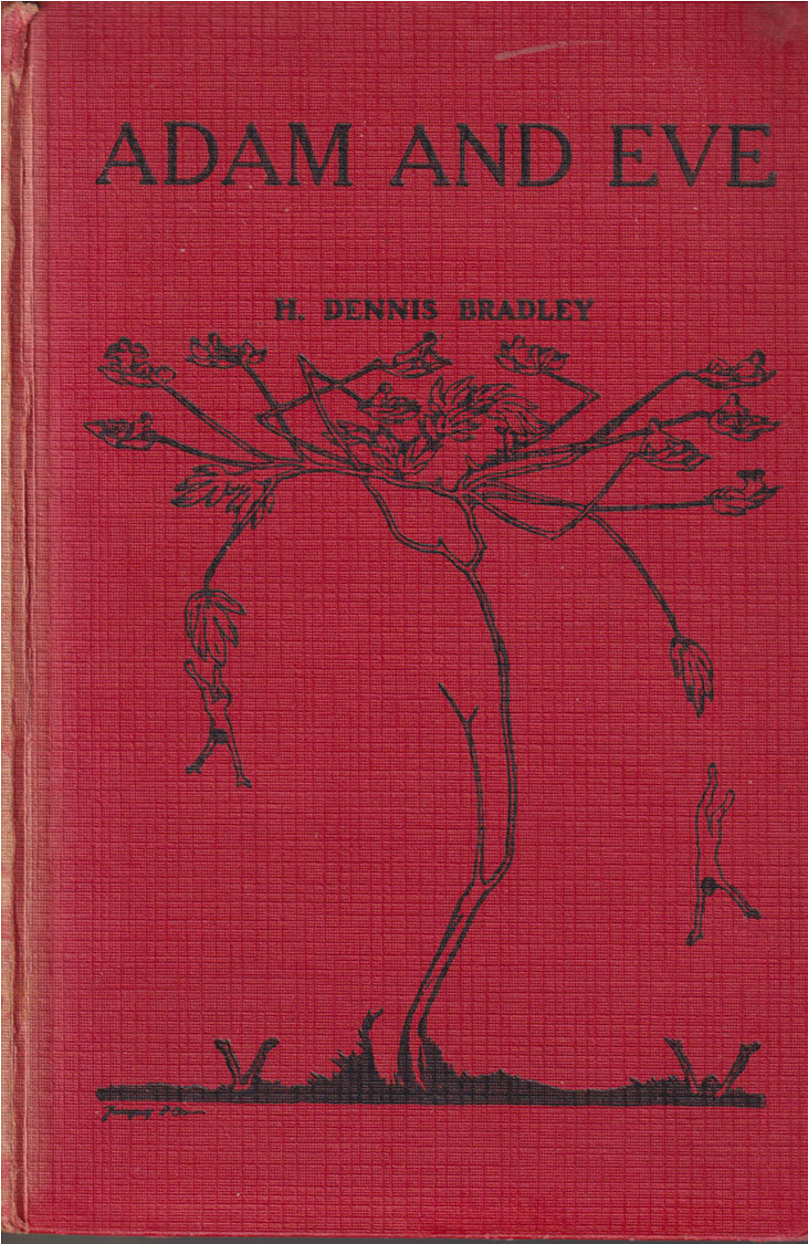 Adam and Eve by H. Dennis Bradley HC First Ed. 2nd Printing GC - Picture 1 of 2